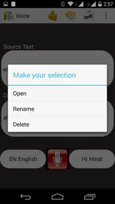 Voice To Text android App screenshot 0