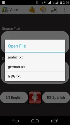 Voice To Text android App screenshot 1