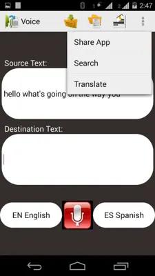 Voice To Text android App screenshot 5